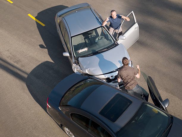 car accidents on private property